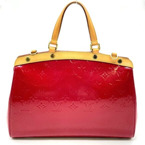 Louis Vuitton Vernis Red Blair MM Shoulder Bag 390-051825 - Picture 3 of 15